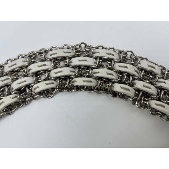 Vintage Fendi Rare 00s authentic Chain Strap Shoulder Hang Bag - Picture 12 of 16